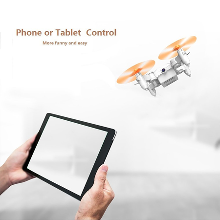Rabing Mini Foldable RC Drone FPV VR Wifi RC Quadcopter Remote Control Drone with HD 720P Camera RC Helicopter