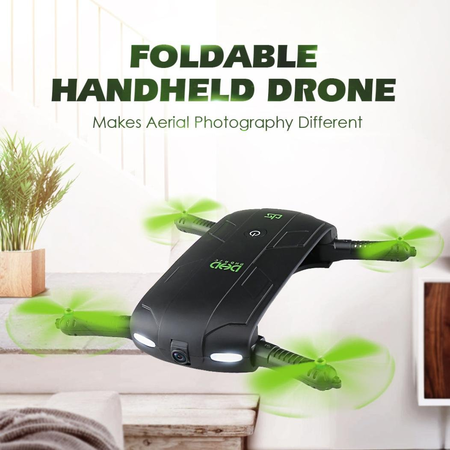 RC Helicopter, JJRC DHD D5 Foldable RC Drone 30W WiFi FPV Camera Altitude Hold Phone Control Mini RC Quadcopter