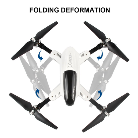 Dazhong Foldable Quadcopter Drone with WIFI Control Video 2.0MP HD Camera 2.4G 4CH 6-Axis Gyro