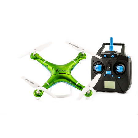 QCopter Green Quadcopter Drone- Awesome Drones