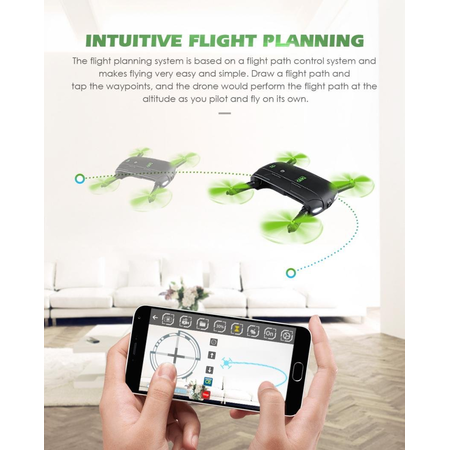 RC Helicopter, JJRC DHD D5 Foldable RC Drone 30W WiFi FPV Camera Altitude Hold Phone Control Mini RC Quadcopter