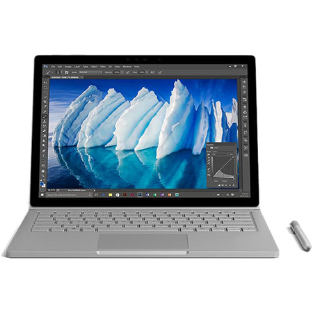 Microsoft 13.5" ( Core i7 ,16GB , 1TB, GTX 965M) Surface Book Multi-Touch 2-in-1 Notebook with Performance Base (Silver)