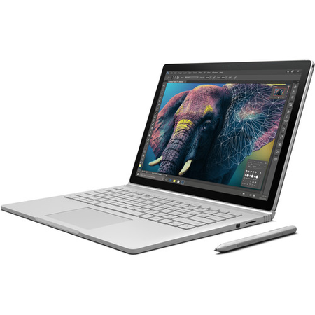 Microsoft 13.5" (Core i5 | 8GB | 128GB SSD | Intel HD ) Surface Book Multi-Touch 2-in-1 Notebook (Silver)