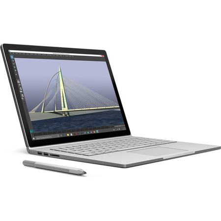 Microsoft 13.5" ( Core i5,8GB ,256GB,NVIDA GPU ) Surface Book Multi-Touch 2-in-1 Notebook (Silver)