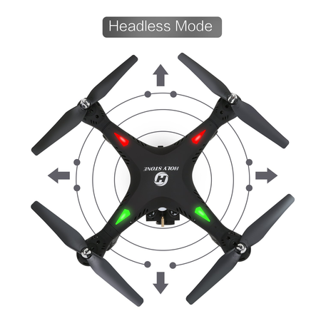 1080P Camera Drone,Holy Stone HS300 RC Quadcopter with 120° Wide-angle HD Camera 6-Axis gyro 2.4 GHz with Altitude hold, One Key Return and Headless Mode Function RTF Includes Bonus Battery