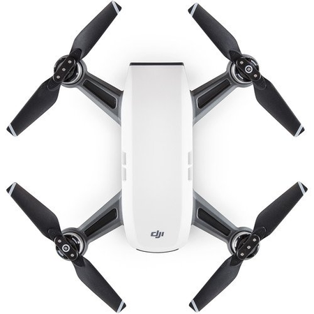 DJI Spark Intelligent Portable Mini Drone Quadcopter, with MUST HAVE BUNDLE, 32 GB SD Card, Reader and Koozam Cleaning Cloth (Alpine White)