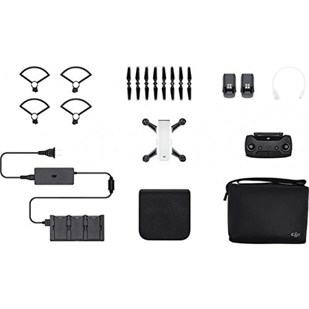 DJI Spark Quadcopter / Mini Drone FLY MORE COMBO & Outdoor Adventure Kit (Alpine White)