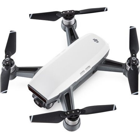 DJI Spark Intelligent Portable Mini Drone Quadcopter, with MUST HAVE BUNDLE, 32 GB SD Card, Reader and Koozam Cleaning Cloth (Alpine White)
