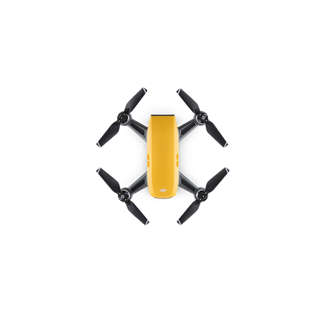 DJI Spark Mini Quadcopter Drone Fly More Combo with 16GB Micro SD Card,Sunrise Yellow
