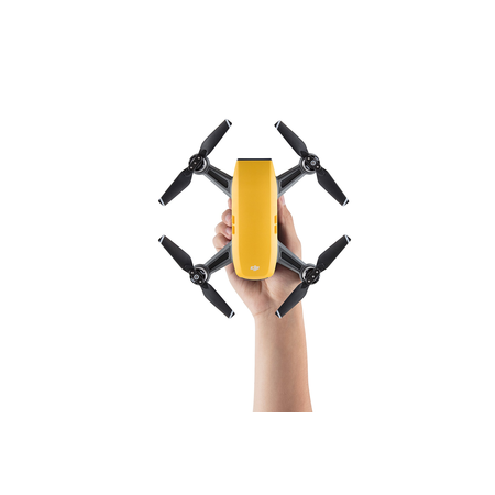 DJI Spark Mini Quadcopter Drone Fly More Combo with 16GB Micro SD Card,Sunrise Yellow