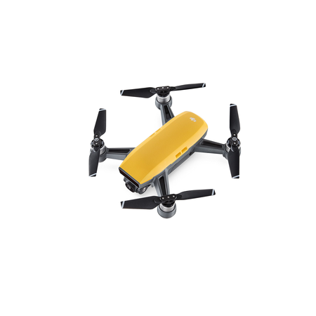 DJI Spark Mini Quadcopter Drone Fly More Combo with 16GB Micro SD Card,Sunrise Yellow