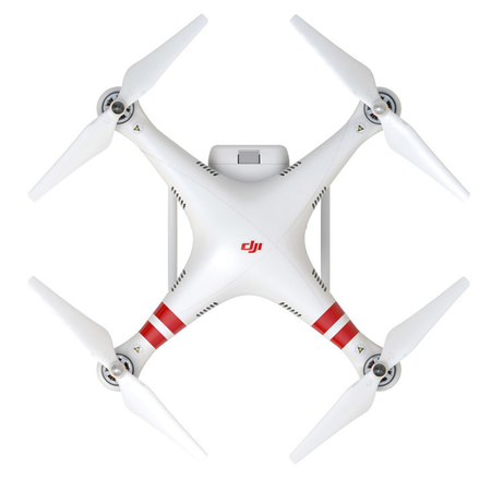 DJI Phantom 2 Vision+ V3.0 Quadcopter with FPV HD Video Camera and 3-Axis Gimbal (White)