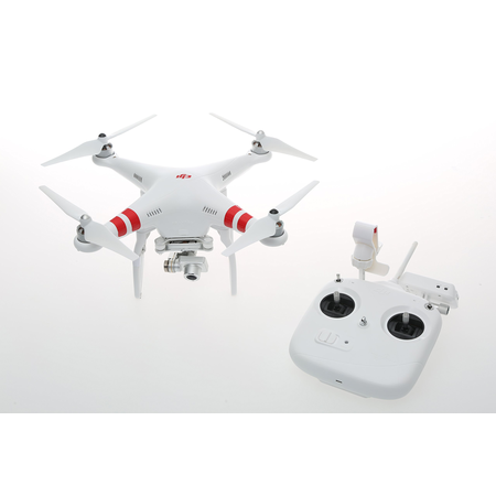 DJI Phantom 2 Vision+ V3.0 Quadcopter with FPV HD Video Camera and 3-Axis Gimbal (White)