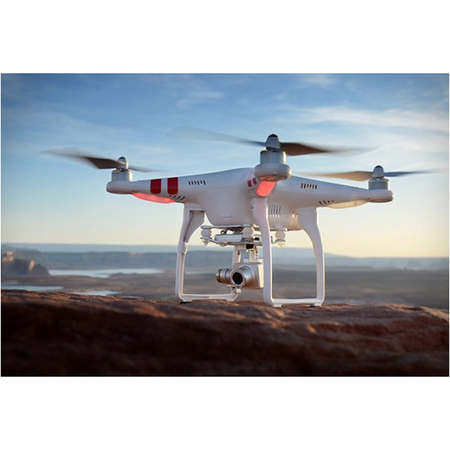 DJI Phantom 2 Vision+ V3.0 Quadcopter with FPV HD Video Camera and 3-Axis Gimbal (White)