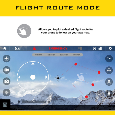 Force1 UDI U818A Wifi FPV Drone with HD Camera, Remote Control, VR Headset and Power Bank