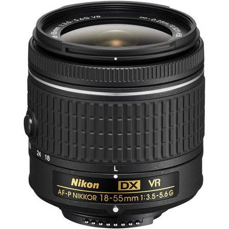 Nikon D5300 with AF-P DX 18-55mm f/3.5-5.6G VR + Nikon AF-P DX 70-300mm f/4.5-6.3G ED VR 25PC Accessory Bundle - Includes 64GB & 32GB SD Memory Card + 72" Tripod + Automatic Flash w/ LED Light + MORE