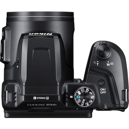 Nikon COOLPIX B500 Digital Camera Black (26506) USA - Full Accessory Basic Bundle Package Deal