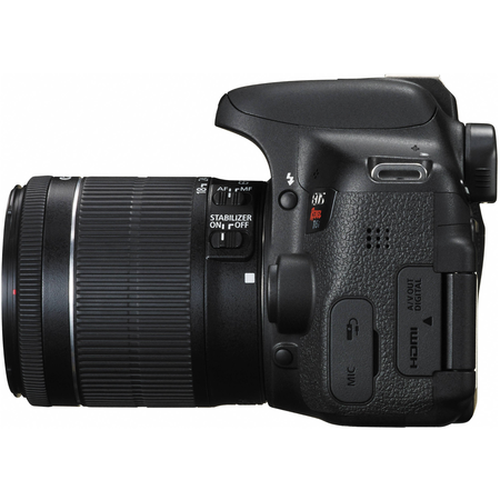 Canon EOS Rebel T6i/750D DSLR Camera Bundle with Canon EF-S 18-55mm IS STM Lens + Canon EF 75-300mm III Lens + 64GB SDXC Memory Card + Accessory Kit - International Version