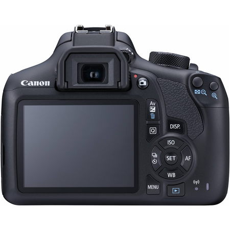Canon EOS Rebel T6 18MP Wi-Fi DSLR Camera with 18-55mm IS II Lens + 32GB & 16GB Card + Wide Angle Lens + Telephoto Lens + Flash + Grip + Tripod - 48GB Deluxe Accessories Bundle