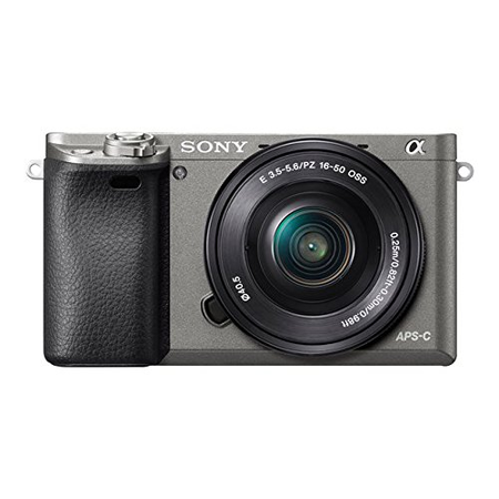 Sony Alpha a6000 Camera w/ 16-50mm & 55-210mm Lens & Imaging Software (Graphite)