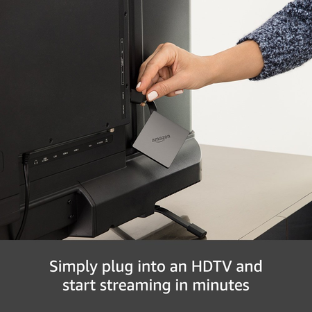 All-New Fire TV with 4K Ultra HD and Alexa Voice Remote | Streaming Media Player