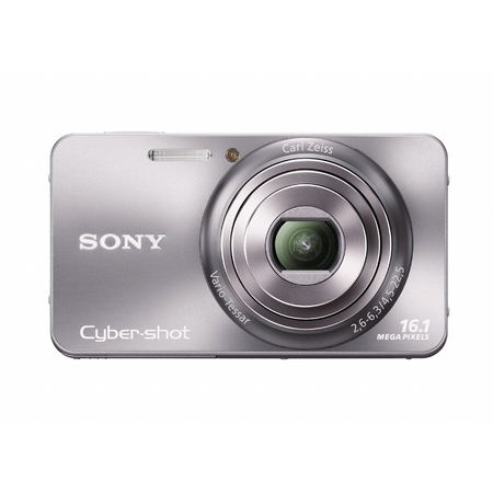Sony Cyber-Shot DSC-W570 16.1 MP Digital Still Camera with Carl Zeiss Vario-Tessar 5x Wide-Angle Optical Zoom Lens and 2.7-inch LCD (Silver) (OLD MODEL)