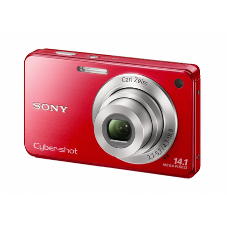 ​ ​Sony Cyber-Shot DSC-W560 14.1 MP Digital Still Camera with Carl Zeiss Vario-Tessar 4x Wide-Angle Optical Zoom Lens and 3.0-inch LCD (Red)