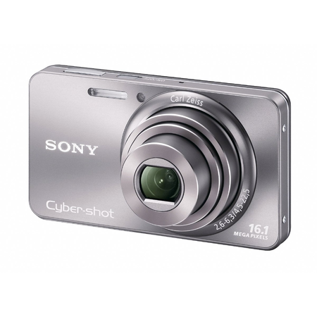 Sony Cyber-Shot DSC-W570 16.1 MP Digital Still Camera with Carl Zeiss Vario-Tessar 5x Wide-Angle Optical Zoom Lens and 2.7-inch LCD (Silver) (OLD MODEL)