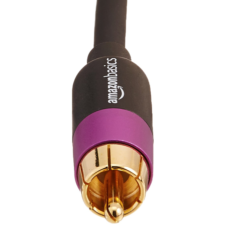AmazonBasics Subwoofer Cable - 25 Feet