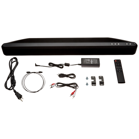 AmazonBasics 2.1 Channel Bluetooth Sound Bar with Built-In Subwoofer