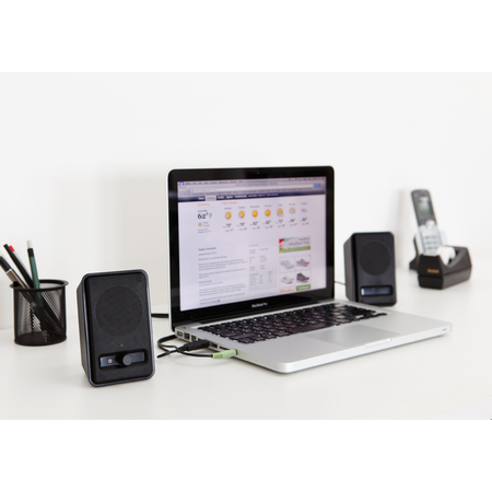 AmazonBasics USB Powered Computer Speakers (A100), 10-Pack