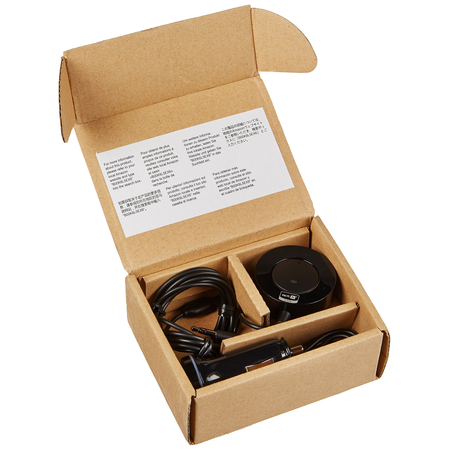 AmazonBasics Bluetooth Hands-Free Car Kit with 3.5mm Aux Jack
