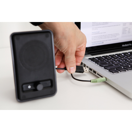 AmazonBasics USB Powered Computer Speakers (A100), 10-Pack