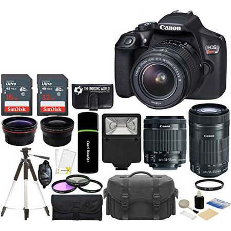 Canon EOS Rebel T6 18MP Wi-Fi DSLR Camera