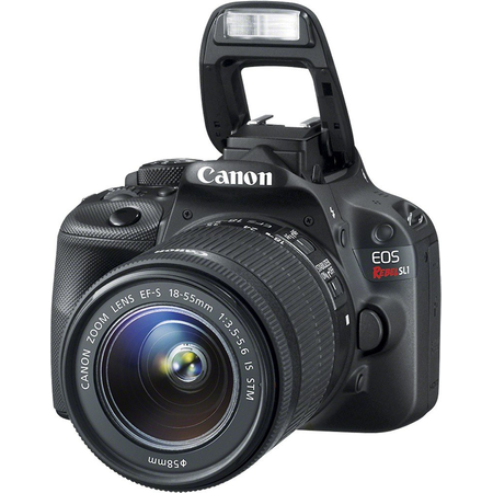 Canon EOS Rebel SL1 Digital SLR with 18-55mm STM Lens (Certified Refurbished)