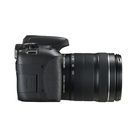 Canon EOS Rebel T6i Digital SLR with EF-S 18-135mm IS STM Lens - Wi-Fi Enabled + Free AmazonBasics Sling Backpack for SLR Cameras