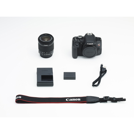 Canon EOS Rebel T6i Digital SLR with EF-S 18-135mm IS STM Lens + 55-250mm IS STM Lens