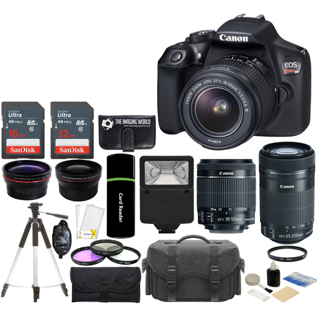 Canon EOS Rebel T6 18MP Wi-Fi DSLR Camera