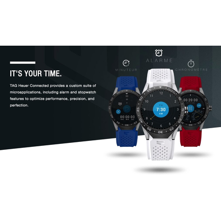 TAG Heuer CONNECTED Luxury Smart Watch (Android/iPhone) (Orange)