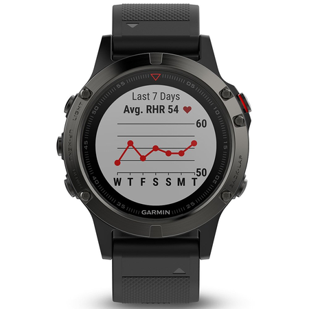Garmin Fenix 5 - Slate Gray with Black Band