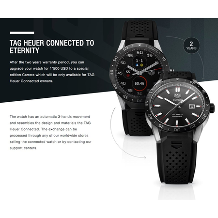 TAG Heuer CONNECTED Luxury Smart Watch (Android/iPhone) (Green)