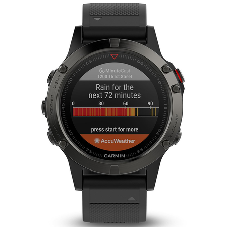 Garmin Fenix 5 - Slate Gray with Black Band