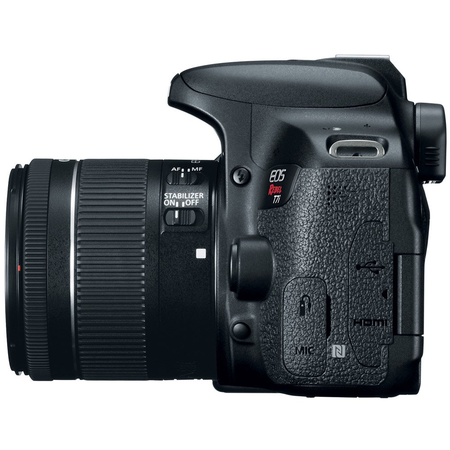 Canon EOS Rebel T7i DSLR Camera (1894C002) + 18-55mm IS STM & 75-300mm III Lens Kit + Accessory Bundle 64GB SDXC Memory + DSLR Photo Bag + Wide Angle Lens + 2x Telephoto Lens +Flash+Remote+Tripod
