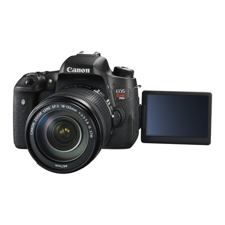 Canon EOS Rebel T6s Digital SLR with EF-S 18-135mm IS STM Lens - Wi-Fi Enabled