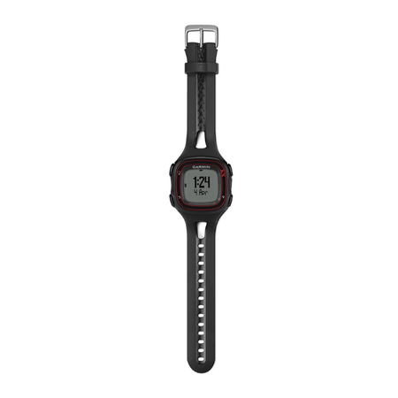 Garmin Forerunner 10 GPS Watch - Black/Red (Certified Refurbished)