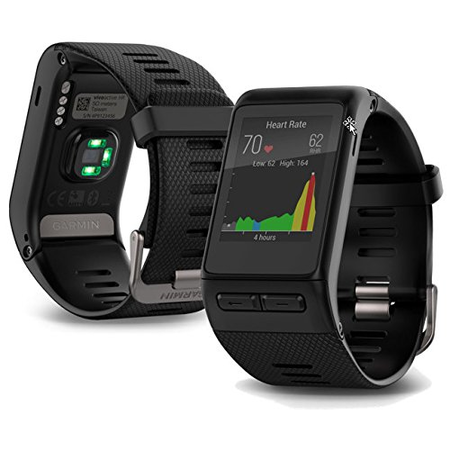 Garmin vívoactive HR GPS Smart Watch, X-large fit - Black