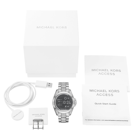 Michael Kors MKT5000 Digital Bradshaw Silver-Tone Access Touch Screen Smartwatch