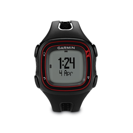 Garmin Forerunner 10 GPS Watch - Black/Red (Certified Refurbished)