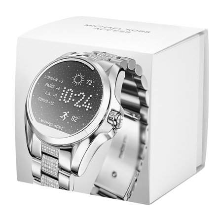Michael Kors MKT5000 Digital Bradshaw Silver-Tone Access Touch Screen Smartwatch