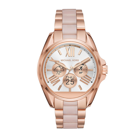 Michael Kors Access Touchscreen Rose Gold Acetate Bradshaw Smartwatch MKT5013